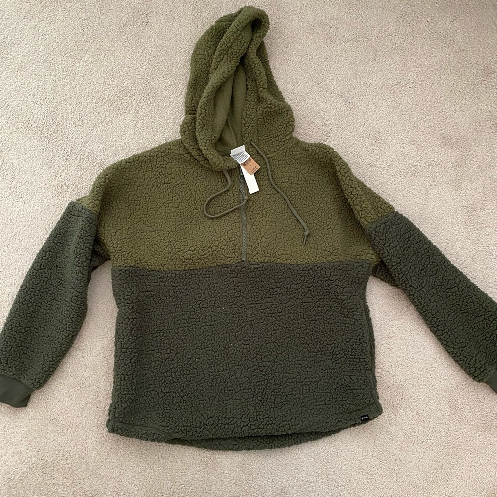 Pink Sherpa Sweater